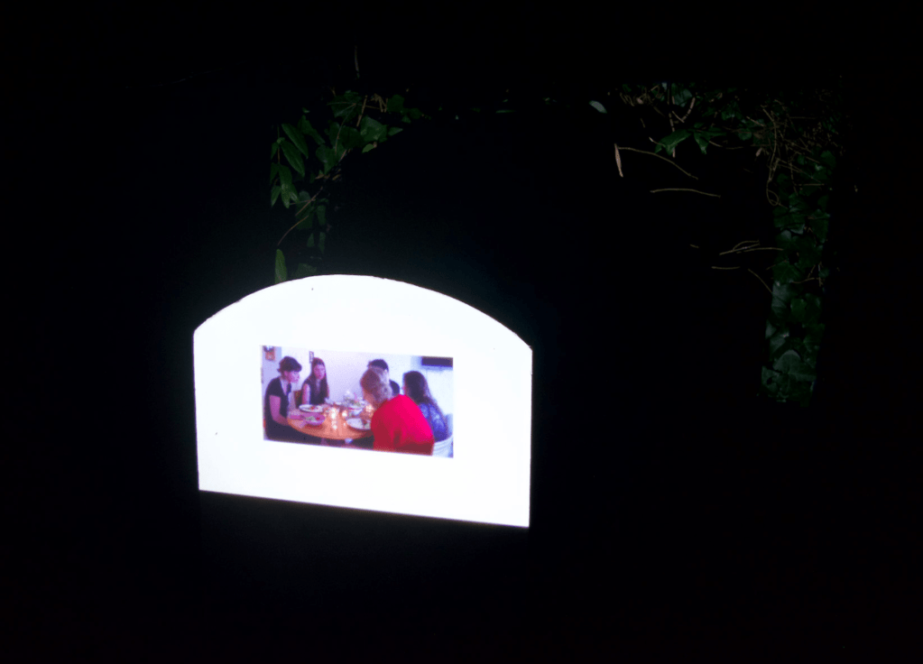 After concluding how unpersonal most graves are treated, I decided to create a video-installation in which I explore the boundaries of the more personalized gravestone. 2016.